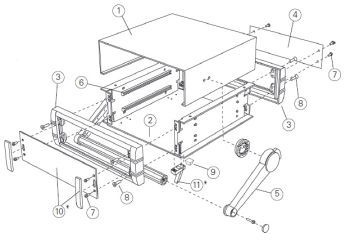 Obudowa pulpitowa UNIMET-PLUS zestaw