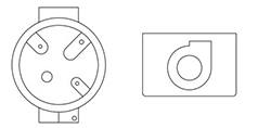 Junction and pulling boxes series S, EXd type SC