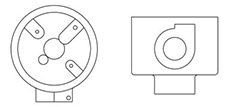 Junction and pulling boxes series S, EXd type SB