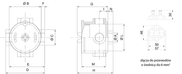 Junction and pulling boxes series S, EXd