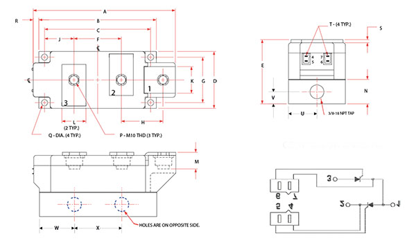 Moduły elektroizolowane firmy POWEREX LDX31870  