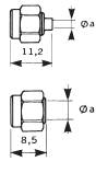 Złącza koncentryczne miniaturowe SMA