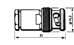 Złącza dwubiegunowe BR2 R 605 005 000