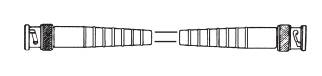 Przewody łączące koncentryczne z wtykami BNC