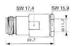 Złącza koncentryczne, seria N 50 Ω / 75 Ω R 162 017 000 W