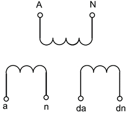 UGECAK..D1 – Medium Voltage Insulated Voltage Transformer - diagram