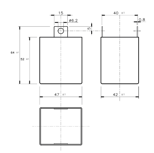 Kondensatory mocy DC seria LNK-P1X