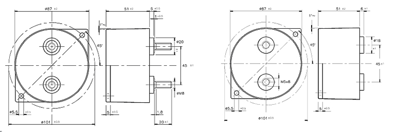 Kondensatory mocy DC seria LNK-P2X, LNK P2Z