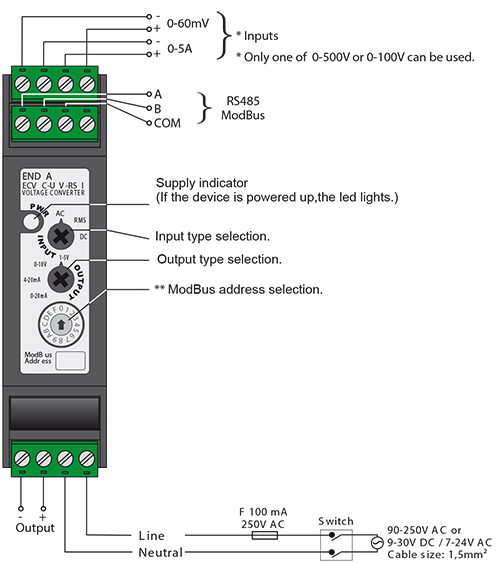 ENDA ECVC Configurable Voltage Converter
