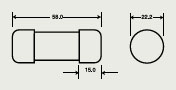 BEZPIECZNIKI SZYBKIE RURKOWE STANDARD FERRULE FWP