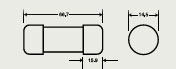 BEZPIECZNIKI SZYBKIE RURKOWE STANDARD FERRULE FWJ