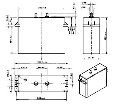 Kondesatory mocy DC seria LNK-P8X