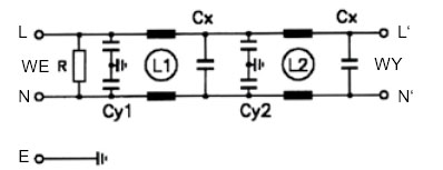 FILTRY JEDNOFAZOWE SERIA F.LL.E2. *** AI, AS schemat B