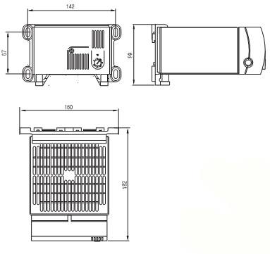 DMUCHAWA GRZEWCZA DUŻEJ WYDAJNOŚCI CS 130 1.200W