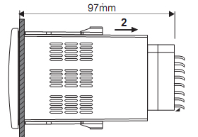 LICZNIK EC762F wymiar