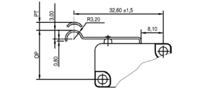 MIKROPRZEŁĄCZNIKI MICROSWITCH A04 dżwignia prosta