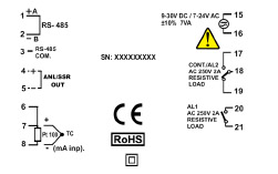 MIKROPROCESOROWE REGULATORY TEMPERATURY SERII EPC8420-SM