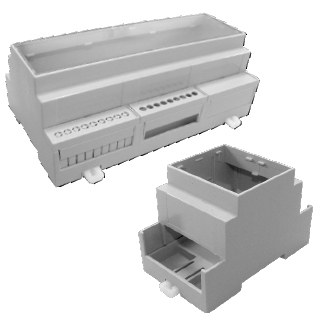 Obudowy na szynę DIN modułowe serii CNMB 1