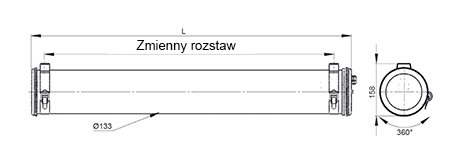 Oprawa JAMIN 133
