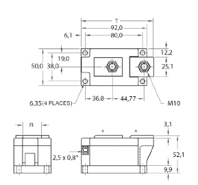 MODUŁY ELEKTROIZOLOWANE FIRMY POWEREX Tyrystory rysunek 3