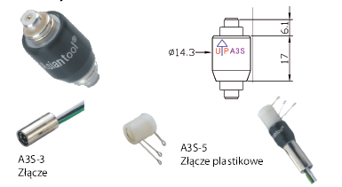 Elektryczne złącza obrotowe wypełnione rtęcią. Zgodne z CE si RoHS A3S 3 contact 4A