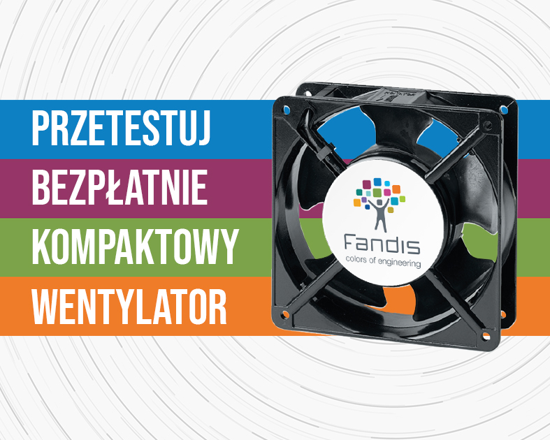 Odbierz próbkę wentylatora Fandis