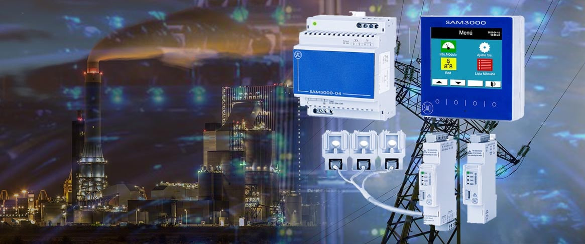 The new line of SAM3000 network monitoring devices
