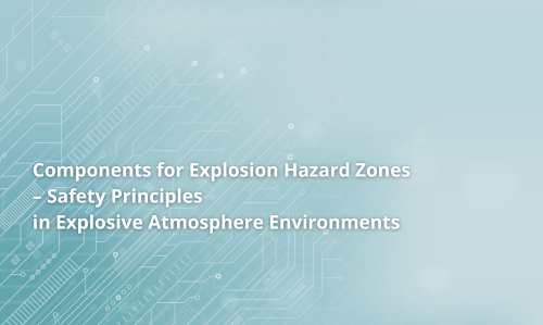 Componentes para zonas con riesgo de explosión – normas de seguridad en atmósferas explosivas
