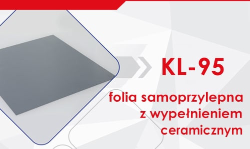 Folia samoprzylepna z wypełnieniem ceramicznym